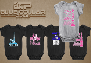 Blue Collar Pride Infant Oilfield Apparel