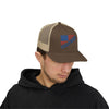 American Oilfield Patriotic Snapback Trucker Hat