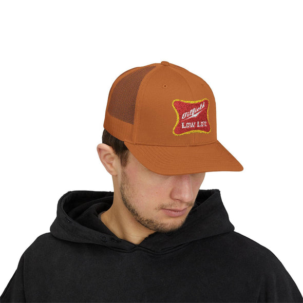 Oilfield Low Life Snapback Trucker Hat