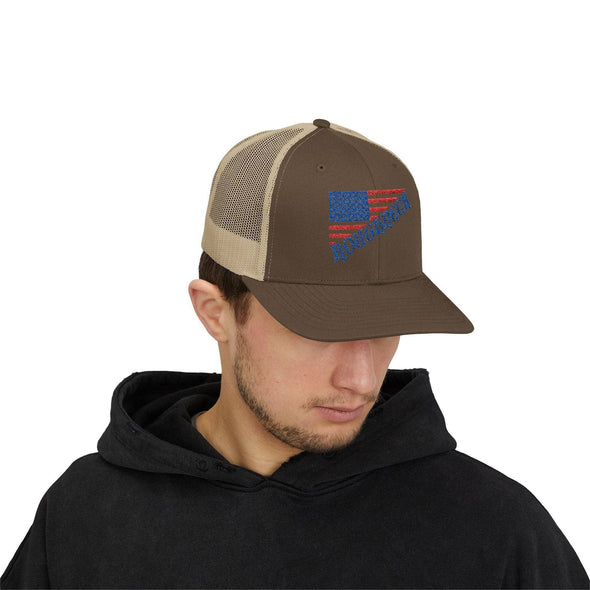 American Roughneck Snapback Trucker Hat