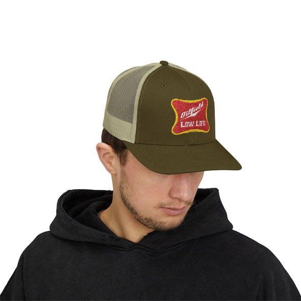 Oilfield Low Life Snapback Trucker Hat