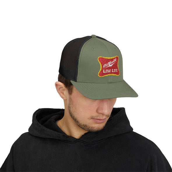 Oilfield Low Life Snapback Trucker Hat