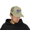 American Oilfield Patriotic Snapback Trucker Hat