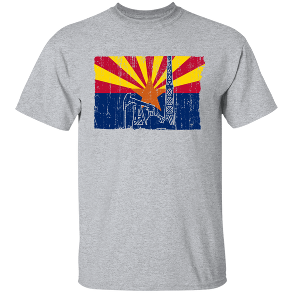 Arizona Oilfield Tshirt grey