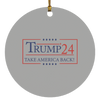 Trump Christmas  Ornament Trump 2024 Take America Back