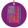 American Oilfield Christmas  Ornament