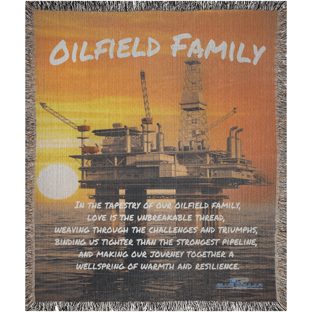 Oilfield Family Woven Blankets