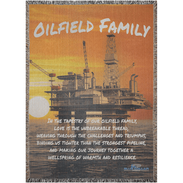 Oilfield Family Woven Blankets