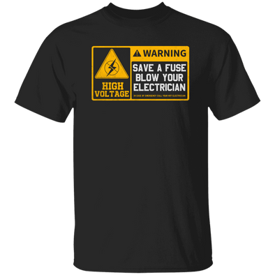 Warning Save A Fuse Blow An Electrician