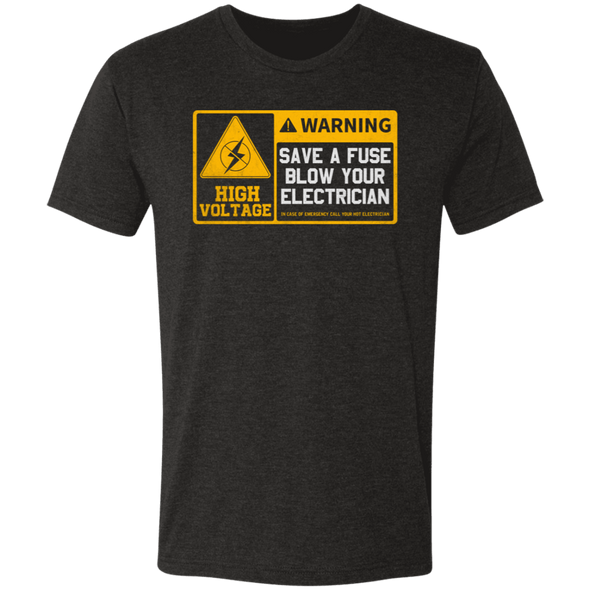 Warning Save A Fuse Blow An Electrician