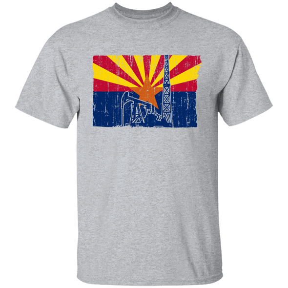 Arizona Oilfield Tshirt grey