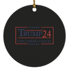 Trump Christmas  Ornament Trump 2024 Take America Back