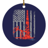 American Oilfield Christmas  Ornament