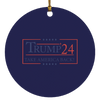 Trump Christmas  Ornament Trump 2024 Take America Back