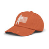 American Oilfield Patriotic Distressed Hat