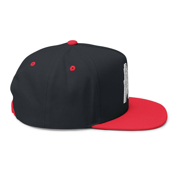 American Oilfield Patriotic Flat Bill Hat