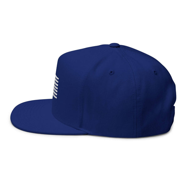 American Oilfield Patriotic Flat Bill Hat