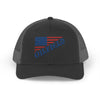 American Oilfield Patriotic Snapback Trucker Hat
