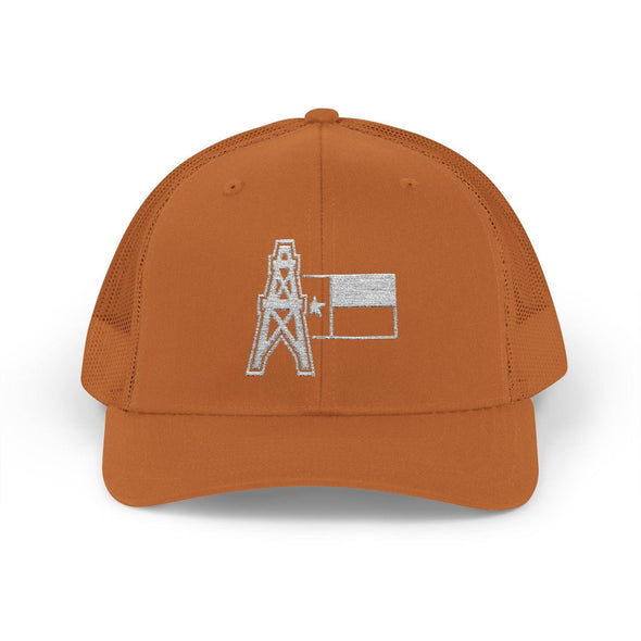 Texas Oilfield Trucker Snapback Hat