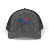 American Oilfield Patriotic Snapback Trucker Hat