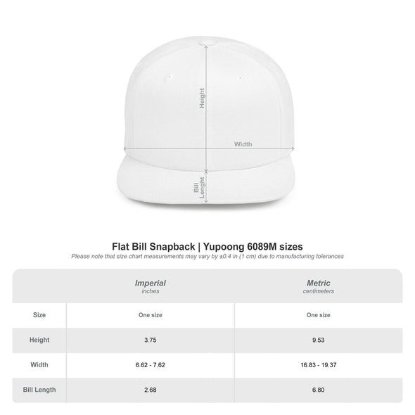 Faith Oilfield Grit Inspired Snapback Flat Bill Hat