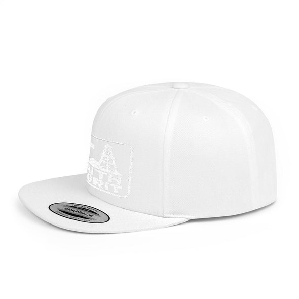Faith Oilfield Grit Inspired Snapback Flat Bill Hat