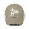 American Oilfield Patriotic Distressed Hat