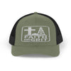 Faith Oilfield Grit Inspired Snapback Trucker Hat