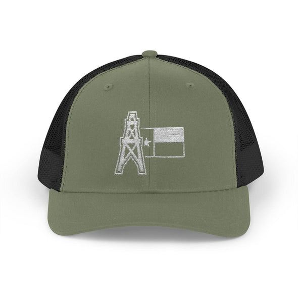 Texas Oilfield Trucker Snapback Hat