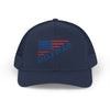 American Oilfield Patriotic Snapback Trucker Hat