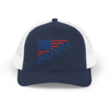 American Oilfield Patriotic Snapback Trucker Hat