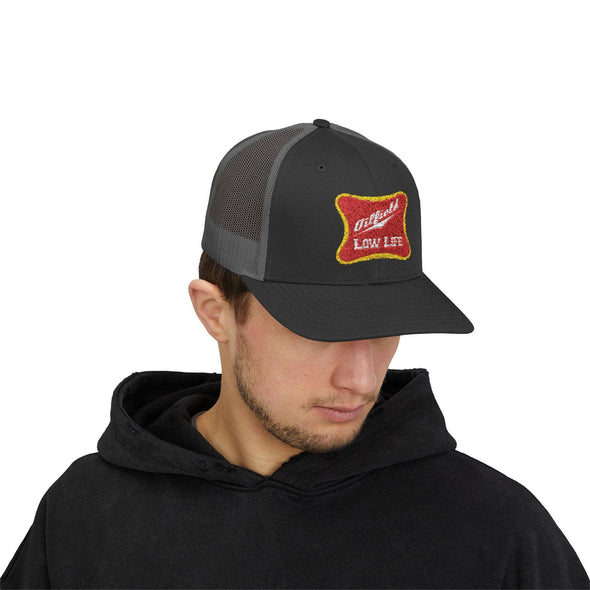 Oilfield Low Life Snapback Trucker Hat