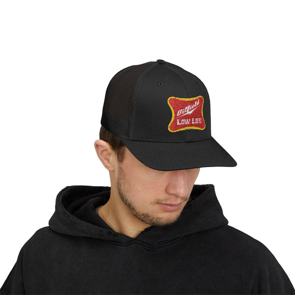 Oilfield Low Life Snapback Trucker Hat