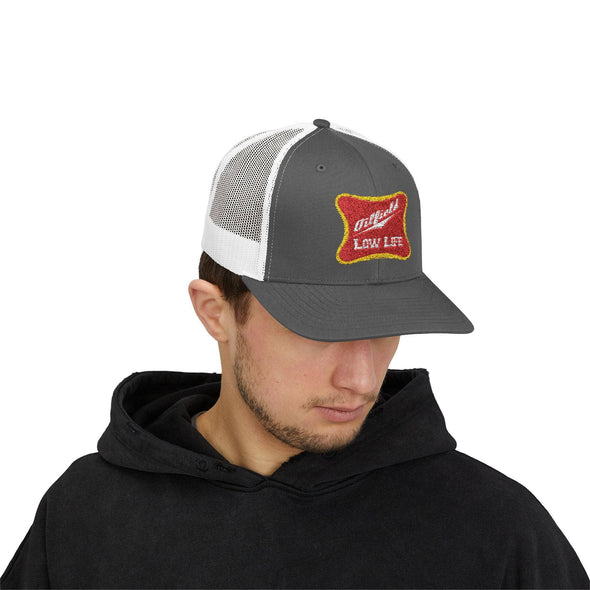 Oilfield Low Life Snapback Trucker Hat