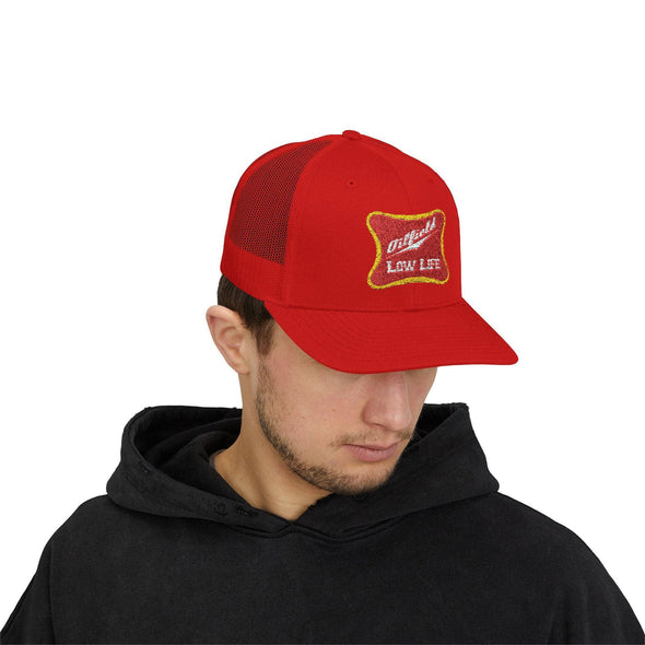 Oilfield Low Life Snapback Trucker Hat