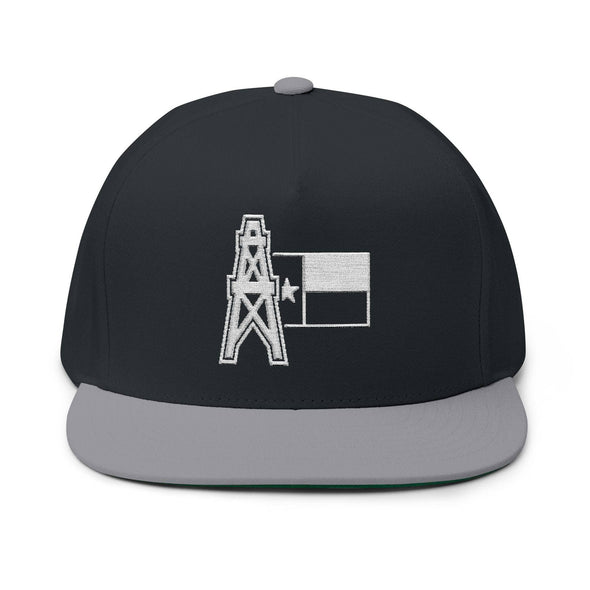 Texas Oilfield Flat Bill Hat
