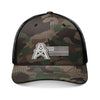 Camouflage American Oilfield Embroidered Trucker Hat