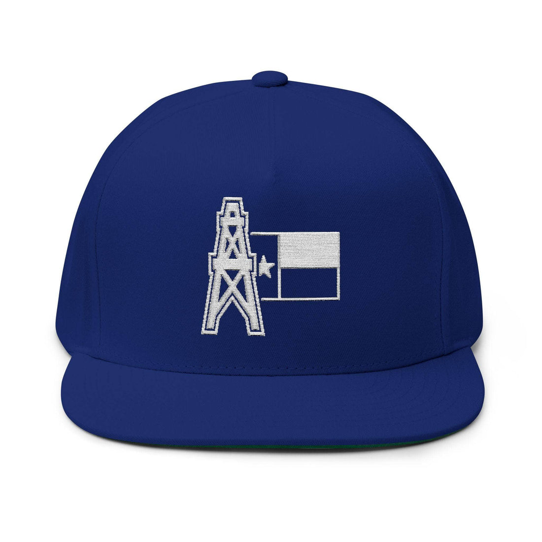 Texas Oilfield Flat Bill Hat