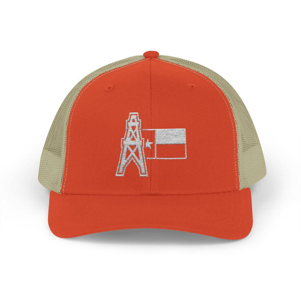 Texas Oilfield Trucker Snapback Hat
