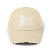 American Oilfield Patriotic Distressed Hat