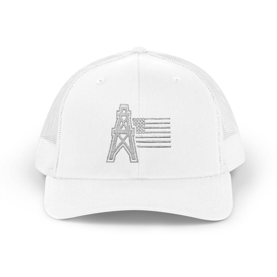 American Oilfield Patriotic Snapback Trucker Hat
