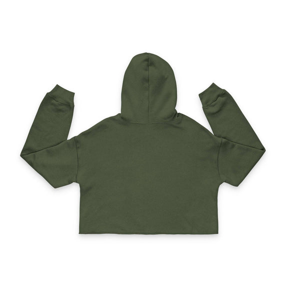 Texas Oil Rig Women's Cropped Hoodie