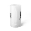 American Oil Frosted Glass Beer Mug