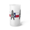 Texas Oil Frosted Beer Mug