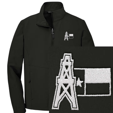 Texas Oil Men's Soft Shell Jacket
