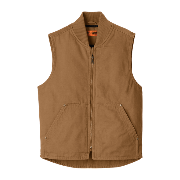Texas Oil Unisex Washed Duck Cloth Vest