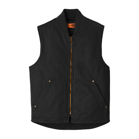 Texas Oil Unisex Washed Duck Cloth Vest