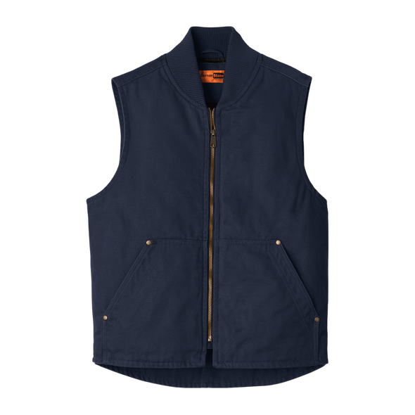 Texas Oil Unisex Washed Duck Cloth Vest