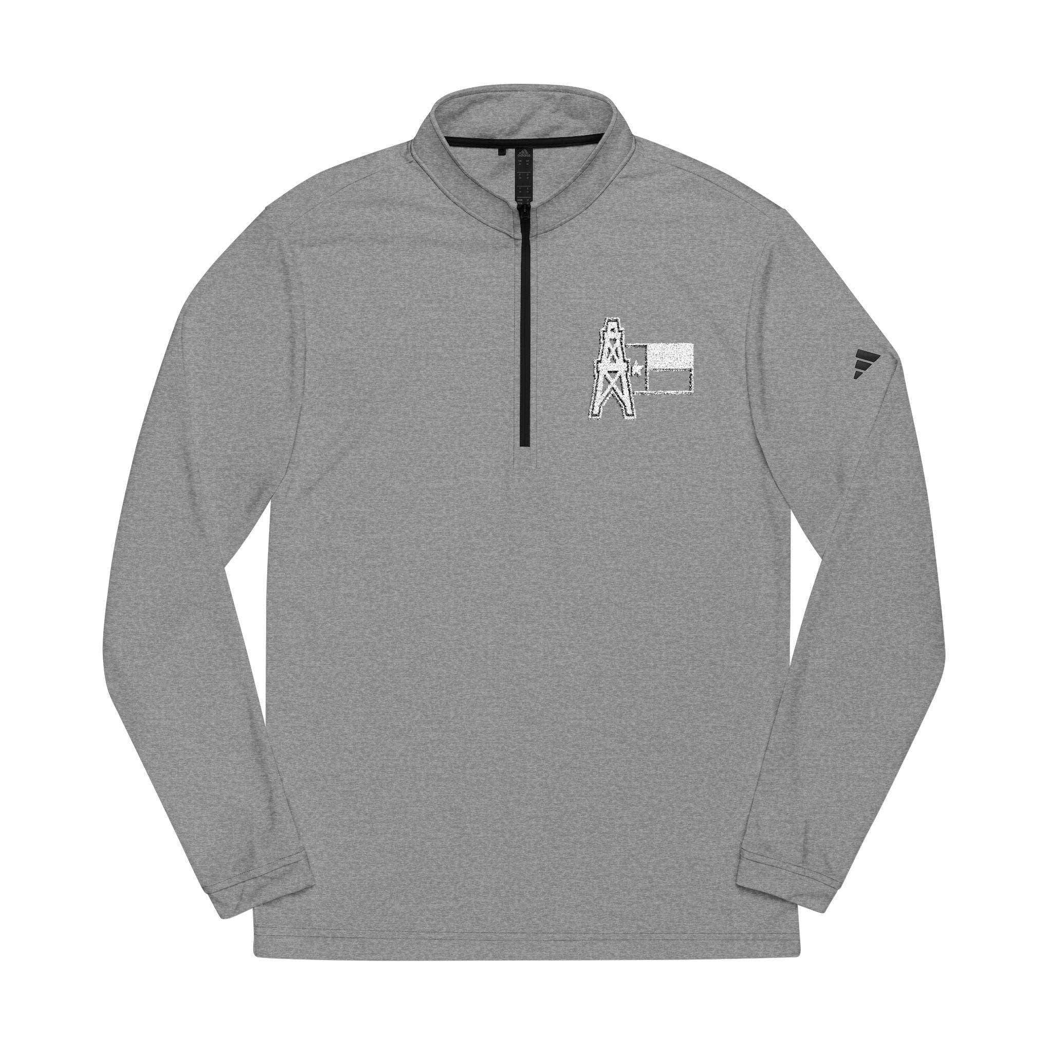 Texas Oil Adidas® Embroidered Quarter-Zip Pullover