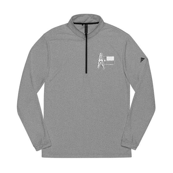 Texas Oil Adidas® Embroidered Quarter-Zip Pullover